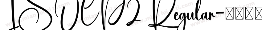 ISOCP2 Regular字体转换
